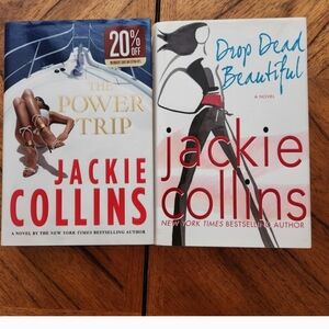 Jackie Collins Duo Hardcover Novels